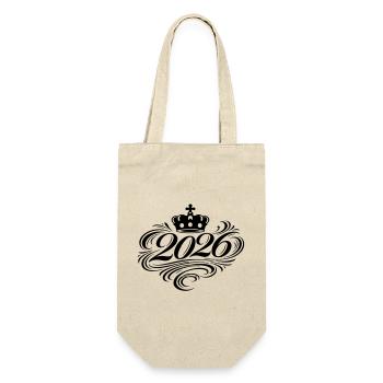 2026 Noble - Gift Bag for Bottles - nature - Front