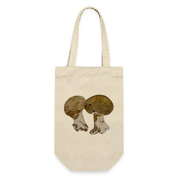 Champignons à l' aquarelle  - Sac à bouteille - nature - Devant