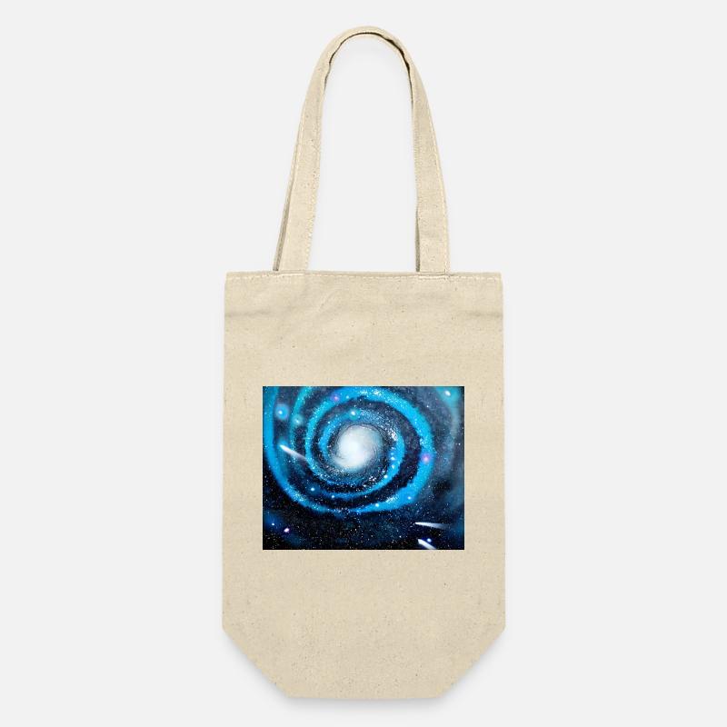 Blue Galaxy - Gift Bag for Bottles - nature