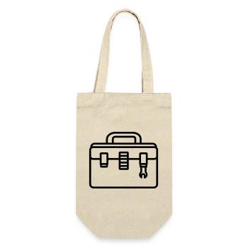 Toolbox - Gift Bag for Bottles - nature - Front