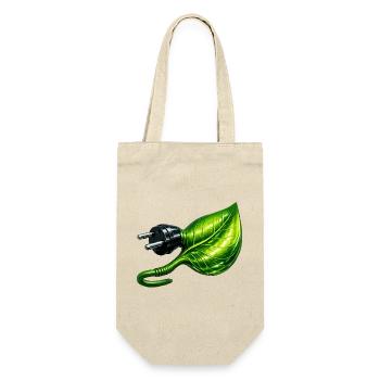 Fiche énergétique verte - Sac à bouteille - nature - Devant