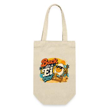 Bake yourself an egg on it! - Gift Bag for Bottles - nature - Front