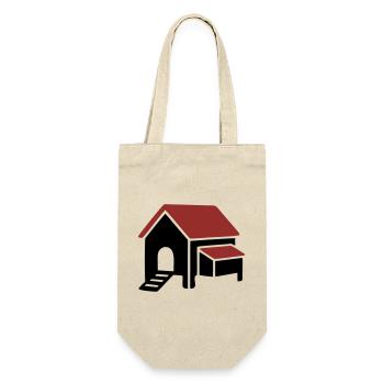 Chicken coop farm icon - Gift Bag for Bottles - nature - Front
