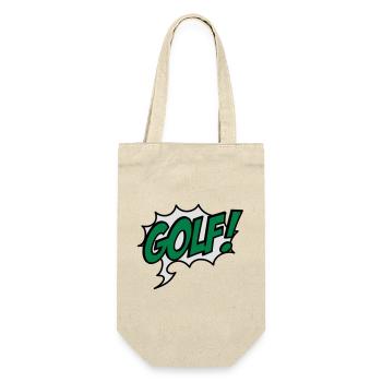 2541614 15928109 golf exclamation - Gift Bag for Bottles - nature - Front