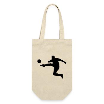 Joueur de football - Sac à bouteille - nature - Devant