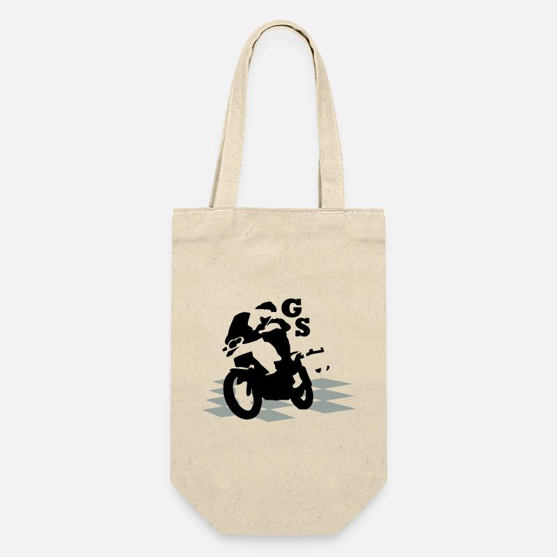 Bikergs_bayern - Geschenkbeutel für Flaschen - Natur