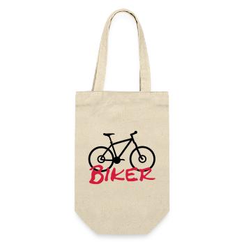 biker - Gift Bag for Bottles - nature - Front
