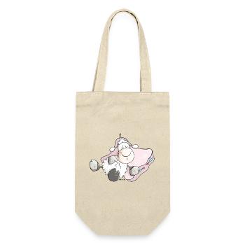 Dreamy Sheep - Lamb - Gift Bag for Bottles - nature - Front