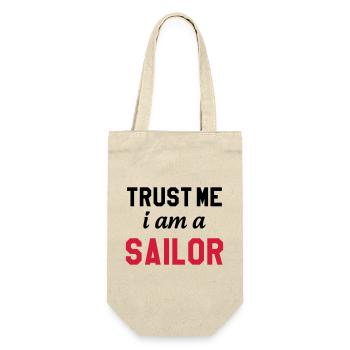 Trust me I am a Sailor - Sac à bouteille - nature - Devant
