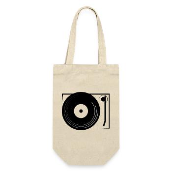 Vinyl Records Turntable Lecteur Lecteur de Disques - Sac à bouteille - nature - Devant