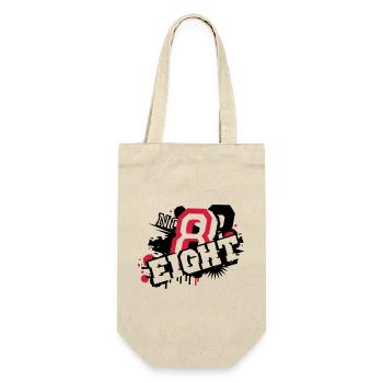 stylish number Eight graffiti in 3D - Gift Bag for Bottles - nature - Front