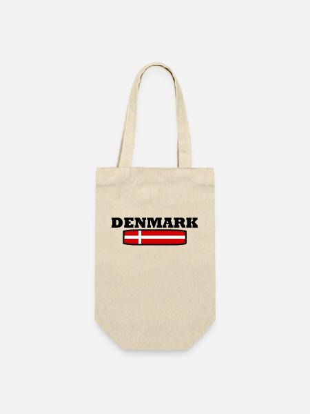 dänemark - Geschenkbeutel für Flaschen - Natur