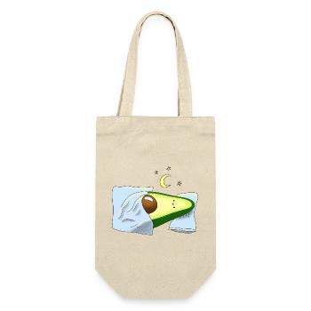 Cadeau de pyjama chemise de nuit avocat pour dormir - Sac à bouteille - nature - Devant