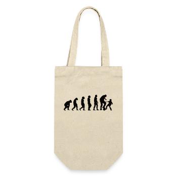 Football player Football coach Football footballer - Gift Bag for Bottles - nature - Front