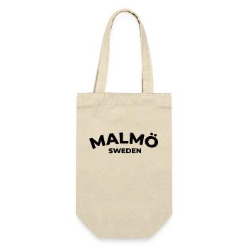 Malmö Trikot - Geschenkbeutel für Flaschen - Natur - Vorne