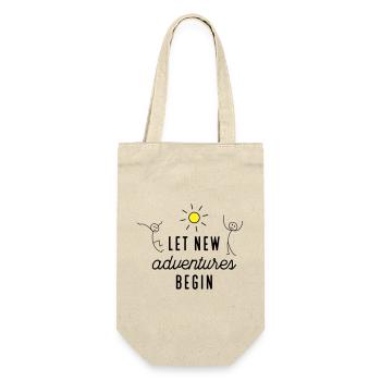 Adventure or new beginning - Gift Bag for Bottles - nature - Front