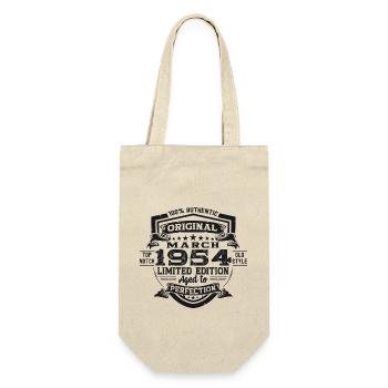 70e anniversaire Mann Original March Né en 1954 - Sac à bouteille - nature - Devant