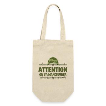 septième compagnie, militaire, militaire humour - Sac à bouteille - nature - Devant