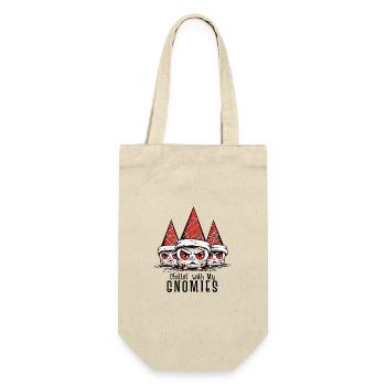 Cillin avec mes Gnomies Nains Gnomes Noël - Sac à bouteille - nature - Devant