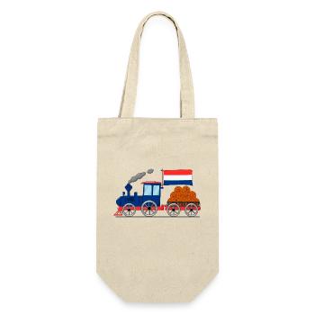 Holland Flag Basketball Railroad - Gift Bag for Bottles - nature - Front