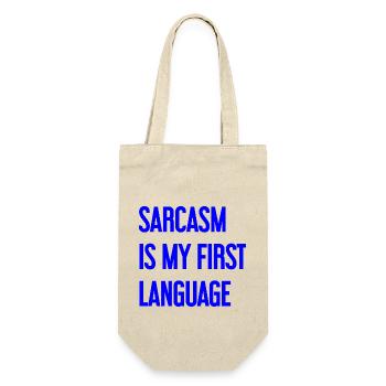 Sarcasme Pro - Sac à bouteille - nature - Devant
