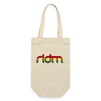 ridm rastacolor - Geschenkbeutel für Flaschen - Natur - Vorne