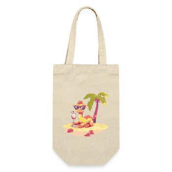 Camel Summer Beach Vacation - Gift Bag for Bottles - nature - Front