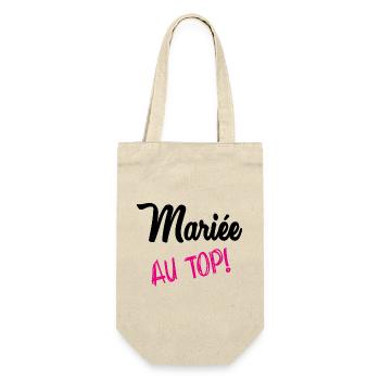 MARIAGE - Sac à bouteille - nature - Devant