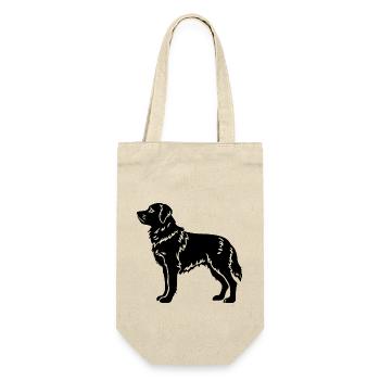 Chien samoyède - Sac à bouteille - nature - Devant