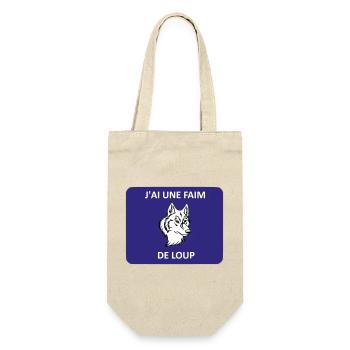 J'ai une faim de loup - Sac à bouteille - nature - Devant
