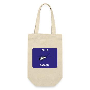 Ich fühle mich bergab - Geschenkbeutel für Flaschen - Natur - Vorne