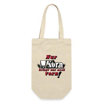 Only corn brings us ... (24) - Gift Bag for Bottles - nature - Front