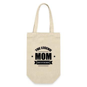 The Legend of Mom - Mother's Day - Gift Bag for Bottles - nature - Front