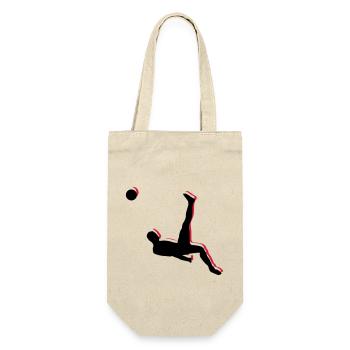 Soccer Overhead Kick Sports - Gift Bag for Bottles - nature - Front
