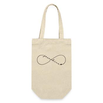 Josephine Name Infinity Symbol - Gift Bag for Bottles - nature - Front
