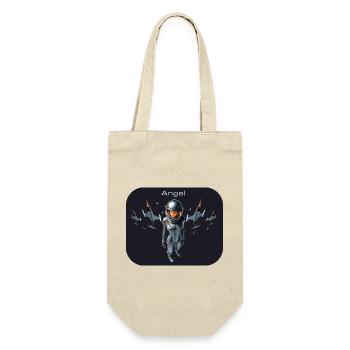 jet fighter angel - Gift Bag for Bottles - nature - Front