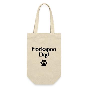 Papa Cockapoo - Sac à bouteille - nature - Devant