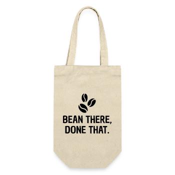 Bean there, done that - Design for coffee lovers - Gift Bag for Bottles - nature - Front