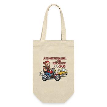 Loud pipes save lives - Gift Bag for Bottles - nature - Front