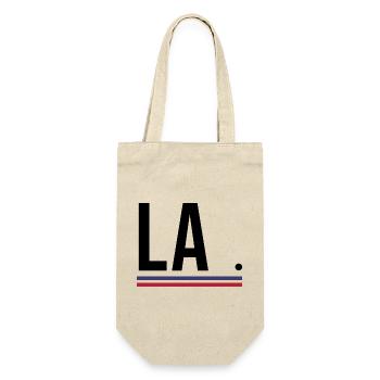 Los Angeles – West Coast Streetwear Shirt - Gift Bag for Bottles - nature - Front
