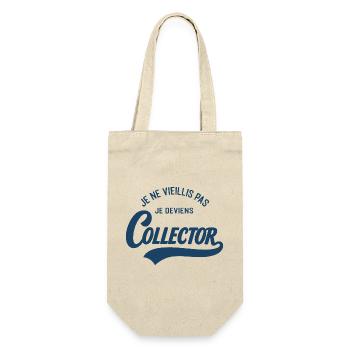 Je Ne Vieillis Pas Je Deviens Collector Humour - Sac à bouteille - nature - Devant