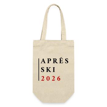 Après-ski 2026 - Gift Bag for Bottles - nature - Front