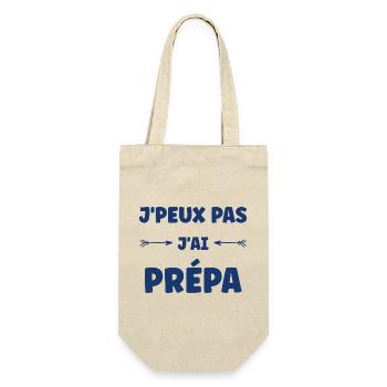 J'peux pas j'ai prépa - Sac à bouteille - nature - Devant