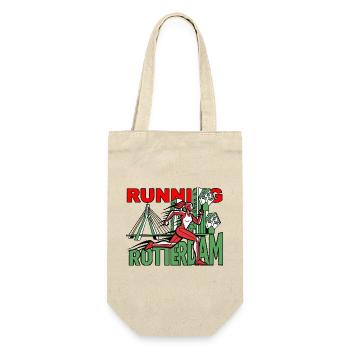 Runner Rotterdam CityRun - Gift Bag for Bottles - nature - Front