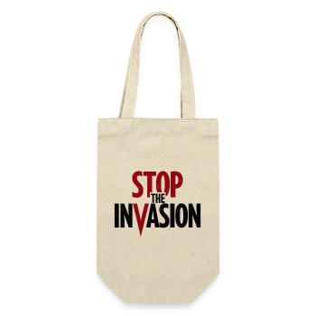 Stop The Invasion Against Aggression - Gift Bag for Bottles - nature - Front