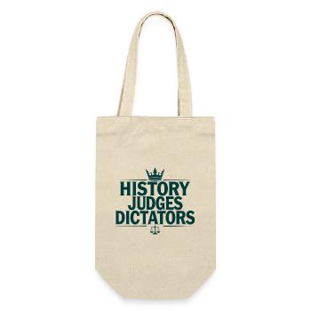 Histoire Juges, dictateurs, justice Déclaration - Sac à bouteille - nature - Devant