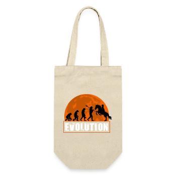 Évolution du jockey de courses de chevaux Cavalier - Sac à bouteille - nature - Devant