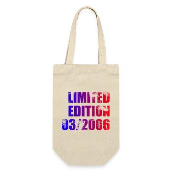 20th Anniversary Limited Edition 03/2006 - Gift Bag for Bottles - nature - Front