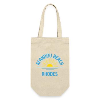 Afandou Beach Rhodes Sunrise - Gift Bag for Bottles - nature - Front