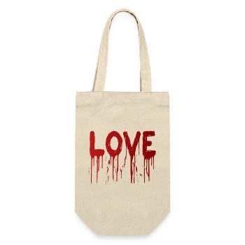 Love with Ink Drops - Gift Bag for Bottles - nature - Front